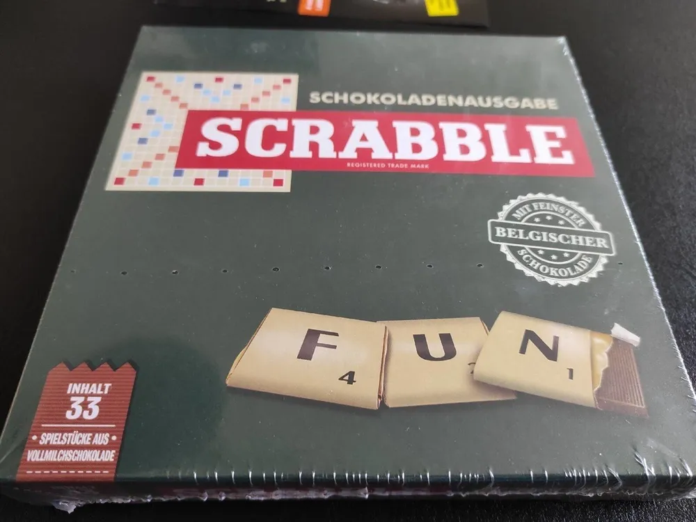 Scrabble Schokoladenausgabe