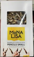 Marbled Chocolate Pencils Small
