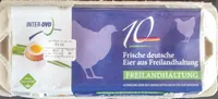 Frische deutsche Eier aus Freilandhaltung