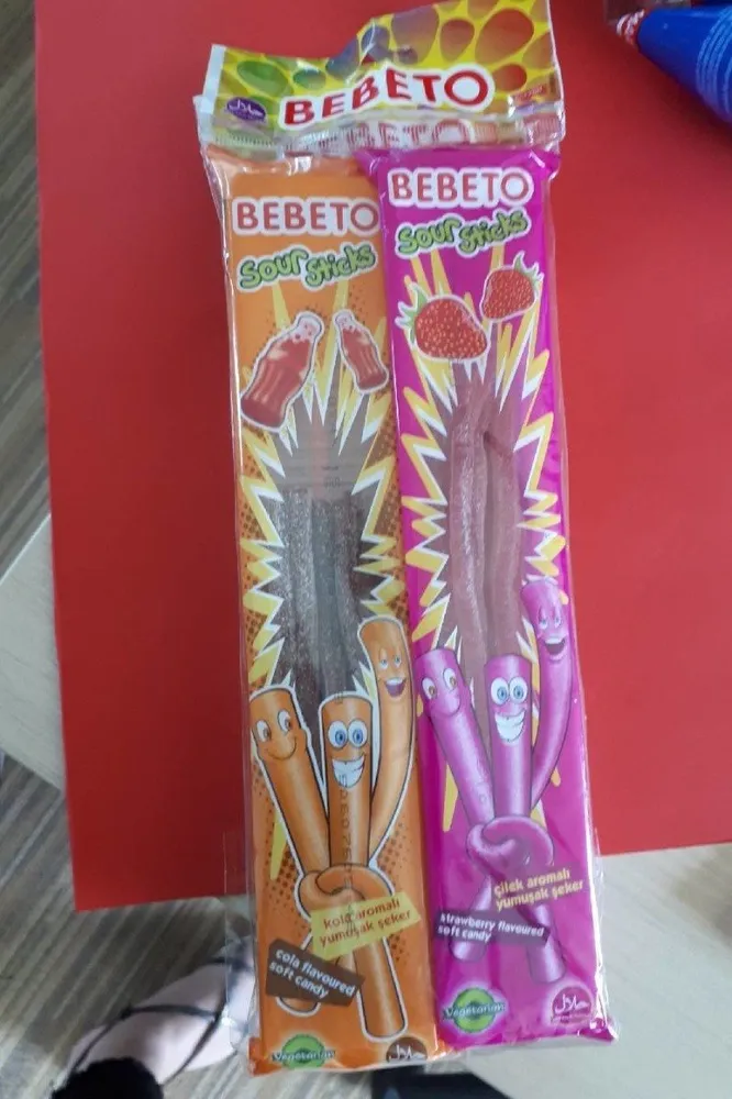 Bebeto sour sticks