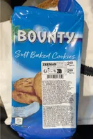 Bounty soft baked cookies