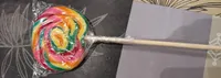 Sucette spirale Arc en ciel