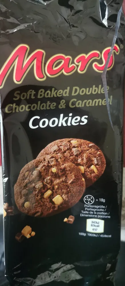 Mars Soft Baked Double Chocolate et Caramel Cookies