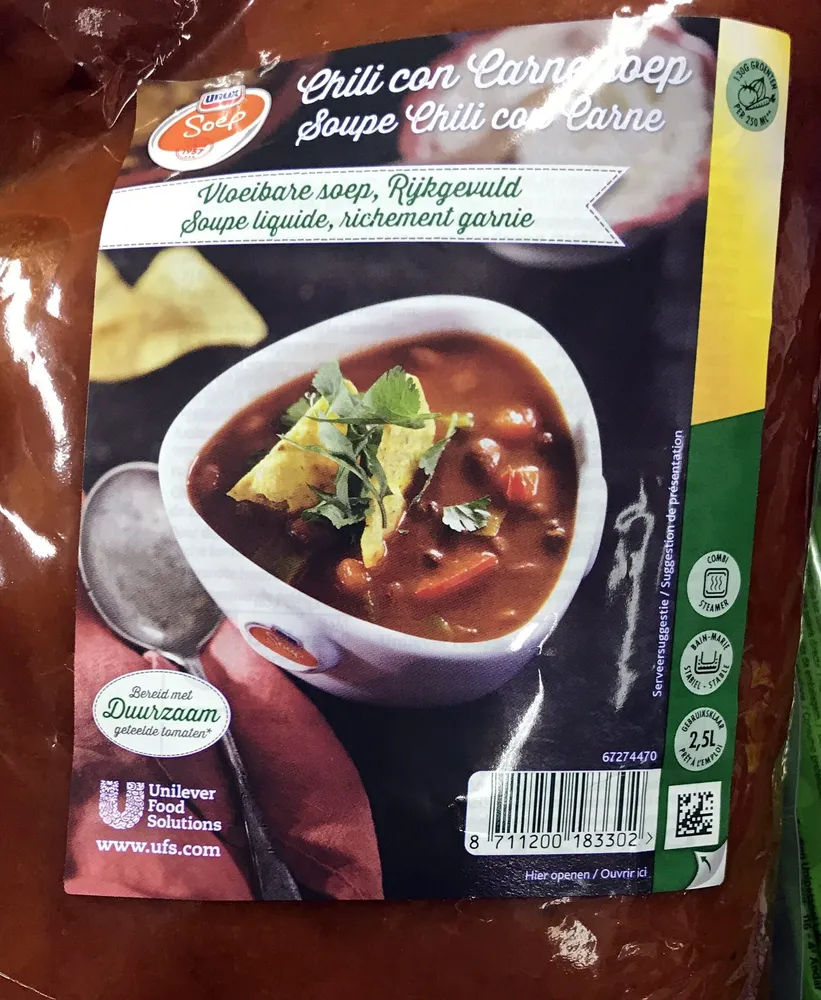 Soupe Chili con Carne