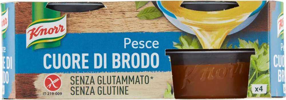 Cuore di brodo pesce