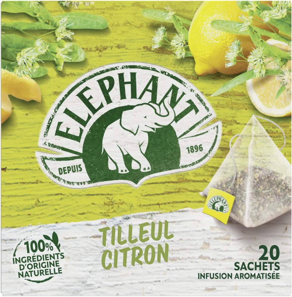 Infusion Tilleul Citron 20 Sachets Pyramid®