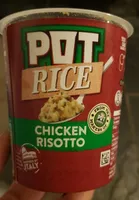 Pot rice chicken risotto