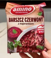 Barszcz czerwony z majerankiem
