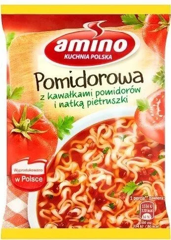 Tomato Soup with Noodles
