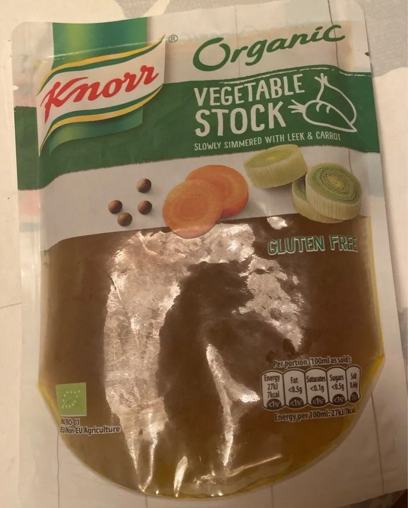 Vegetable stock