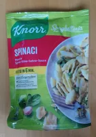 Spinaci Spinat-Käse-Sahne Sauce Nudeln