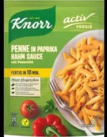 Penne in Paprika Rahm Sauce