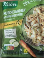 Knorr Activ Veggie Muschelnudeln mit Frühlingsgemüse in Kräutersauce
