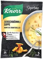 Soupe de chanterelles