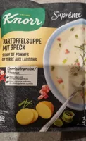 Soupe de pomme de terre aux lardons