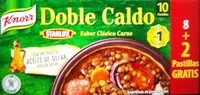 Starlux doble caldo de carne con aceite de oliva 24 pastillas estuche 240 g