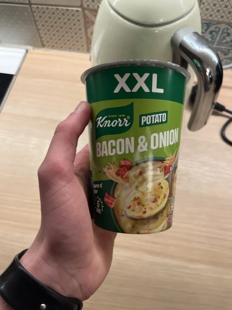 Big Potato Snack Pot - Bacon & Onion