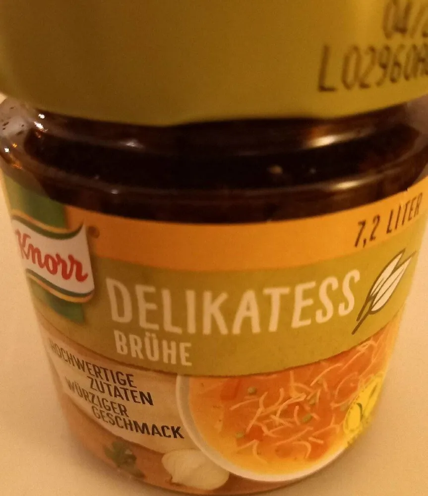 Delikatess Brühe