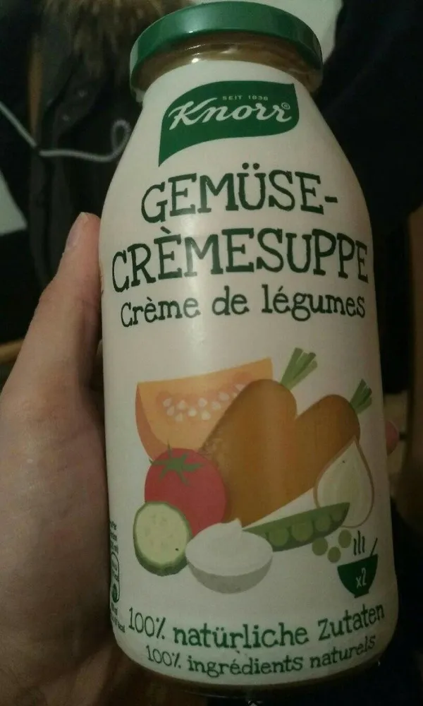Gemüse - Crémesuppe (Crème de légumes)