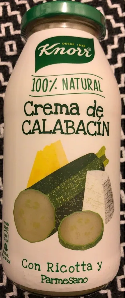 Crema de calabacín