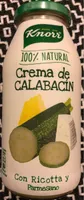 Crema de calabacín