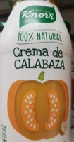 Crema de calabaza con nuez moscada 100% natural