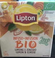 Infusion bio citron gingembre