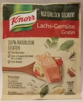 Lachs Gemüse Gratin