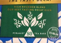 The tasty decaf tea