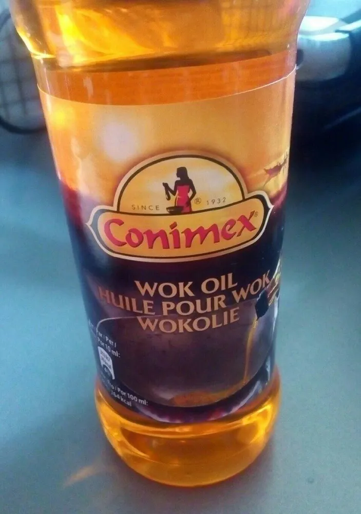 Huile pour wok