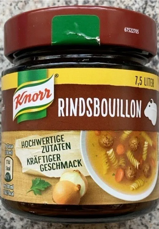 Rindsbouillon