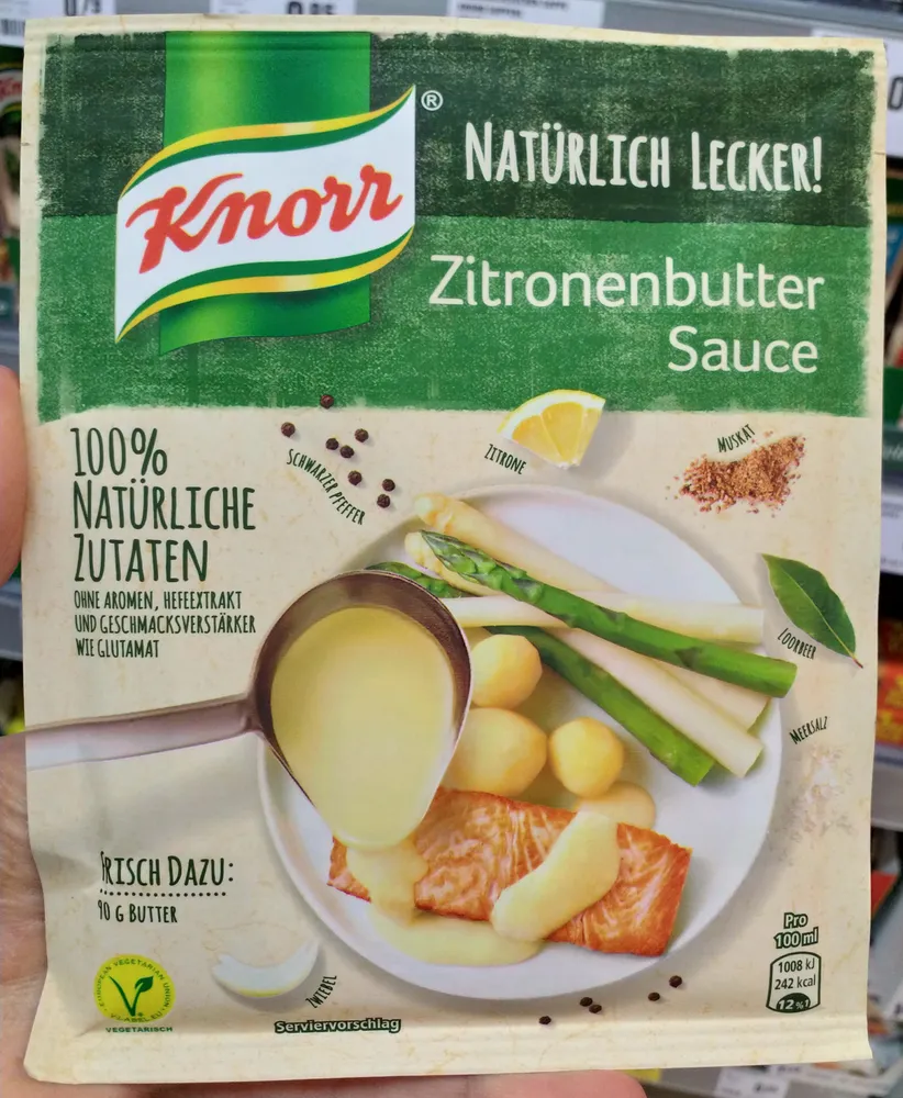 Zitronenbutter sauce
