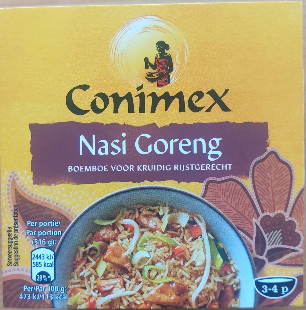 Nasi Goreng, boemboe voor kruidig rijstgerecht