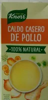 Caldo casero de pollo