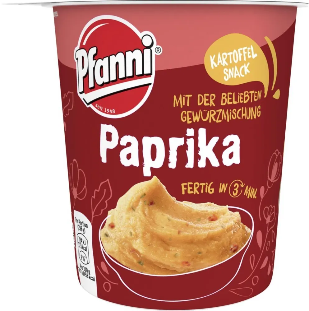 Kartoffel Snack Paprika