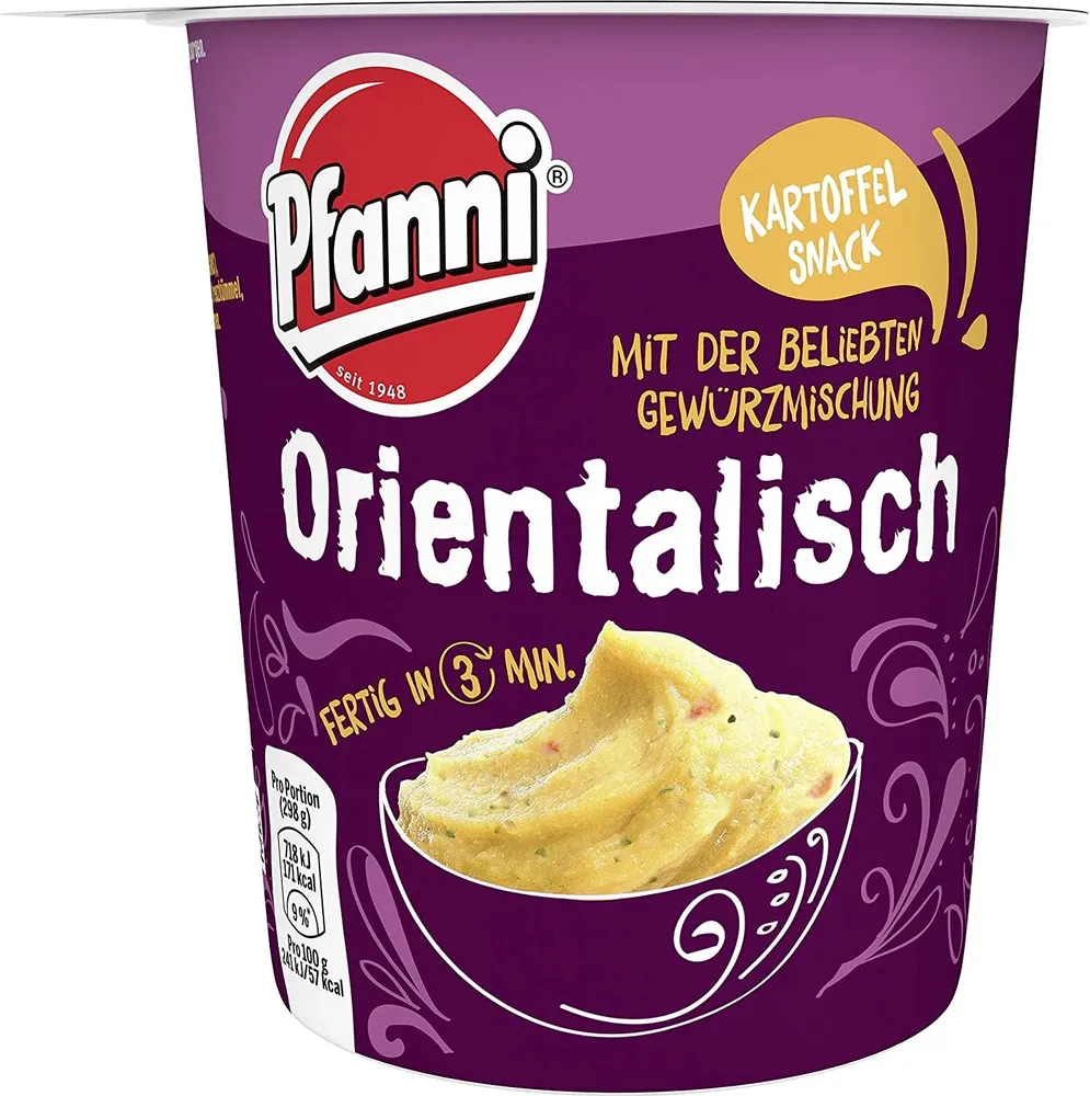 Kartoffel Snack Orientalisch