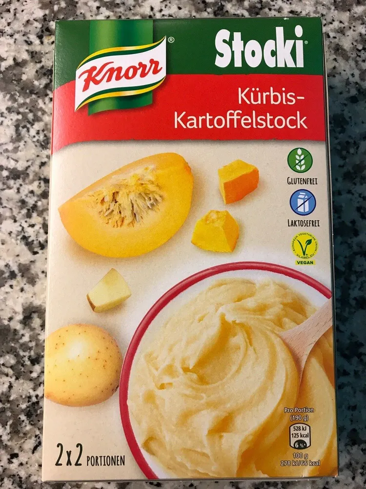 Purée de pomme de terre et potiron