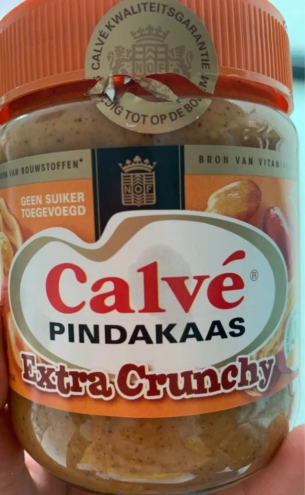 Calvé pindakaas extra crunchy
