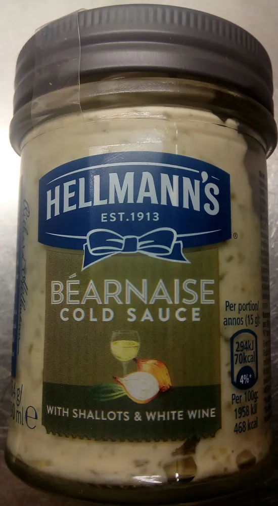 Hellmann's Béarnaise Cold Sauce with Shallots & White Wine