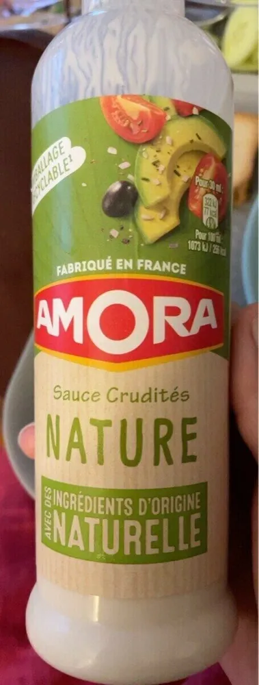 Sauce crudités nature