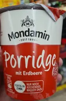 Porridge mit Erdbeere