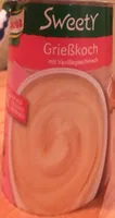 Grießkoch mit Vanillegeschmack