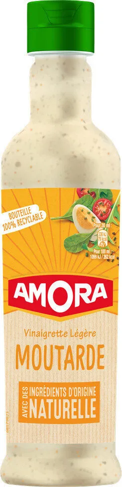 Amora Vinaigrette Légère Saveur Moutarde