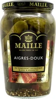 MAILLE Cornichons Aigres-Doux Bocal 355g