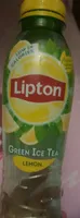 Green ice tea lemon