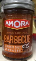 Amora Sauce Gourmet Barbecue au Poivre Doux Concassé Pot 217g