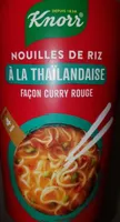 Knorr Nouilles de Riz Thaïlandaise Façon Curry Rouge 1 Portion / 69g