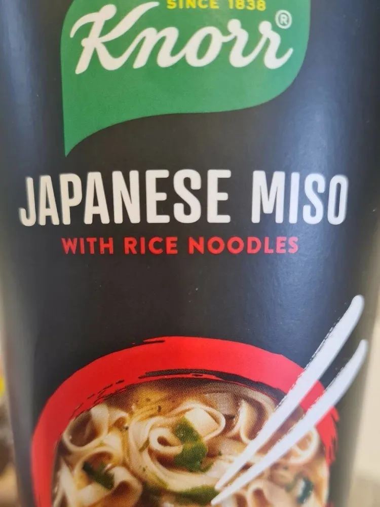 Knorr japanese miso