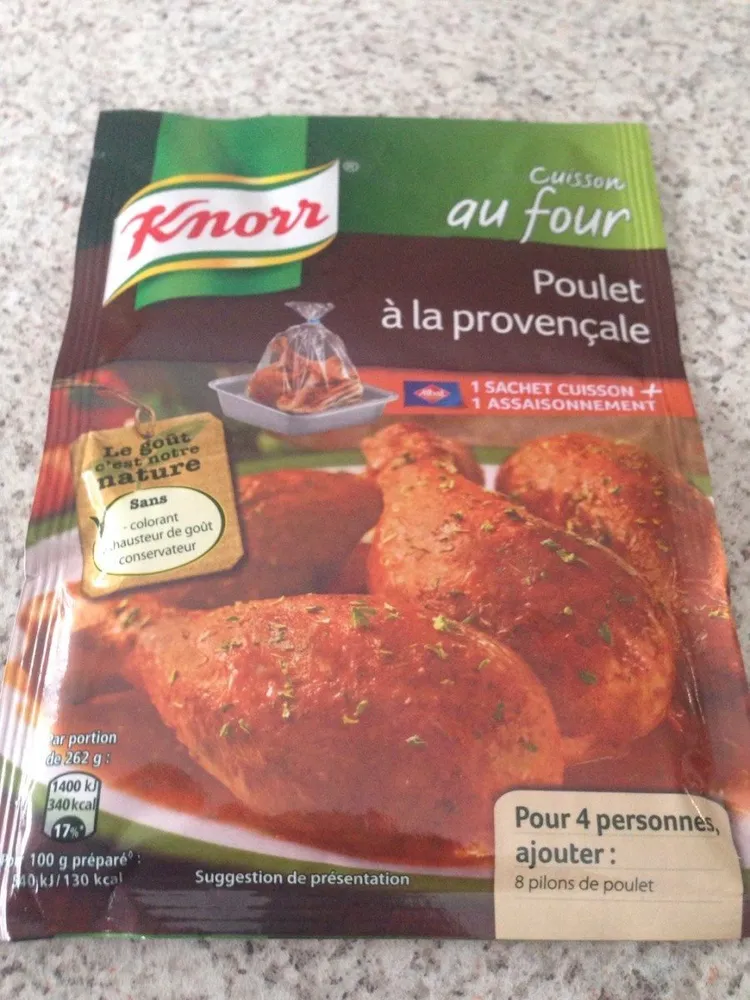 Papillote Poulet a la provençale