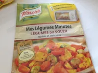 Papillotes légumes du soleil knorr